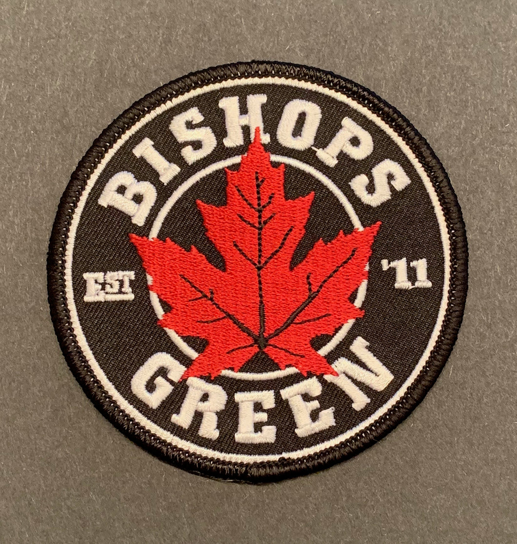 Patch - Red Leaf  [Embroidered]